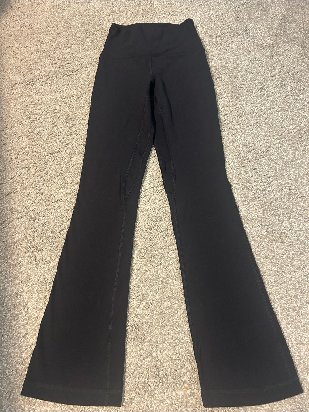 lululemon athletica Kids Black Flare Leggings